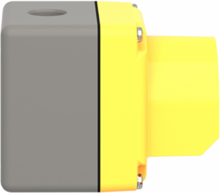 Harmony Empty Enclosure Control Station, 1 Cut-Out, Aluminium, Yellow