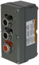 Complete Control Station, 10A, 3 NO + 3 NC, NEMA 3/4/13, Zinc
