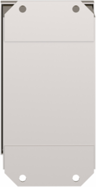 Harmony Empty Enclosure Control Station, Stainless Steel, 2 Cut-Outs, 30mm