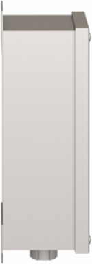 Empty Enclosure Control Station, Stainless Steel, 3 Cut-Outs, 30mm