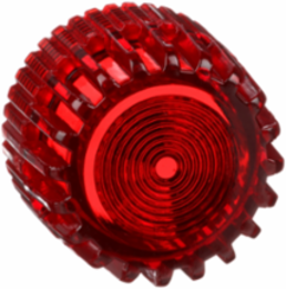 30mm Push Button, Types K or SK, illuminated push button cap, plastic, red