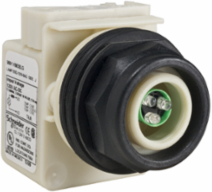 Harmony LED Pilot Light Head, 30mm, Green, 120V, IP66