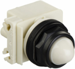 Harmony Pilot Light 30mm LED White, IP66, 120V AC/DC
