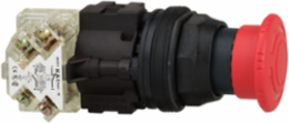 Emergency Stop Push Button, Mushroom 40mm, Red, 30mm, IP66
