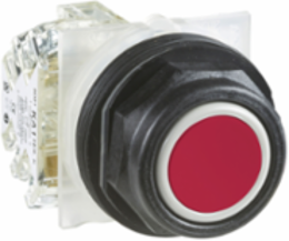 Harmony Push Button 30mm Red Plastic Flush Spring Return 1 C/O IP66