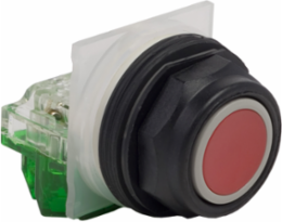 Harmony Push-Button, 30 mm, Red, Spring Return, IP66
