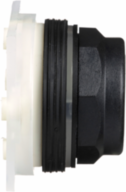 Harmony Modular Flush Push Button Head, 30 mm, 7 Color Options, Spring Return