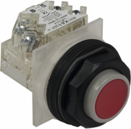 Harmony 30mm Red Projecting Push Button, Spring Return, IP66