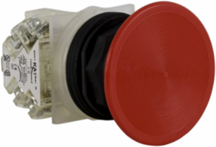 Harmony Mushroom Push Button, 57mm Red, 30mm, IP66