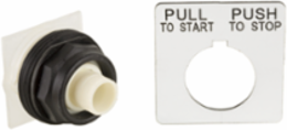 Harmony Push Button Head, 30mm, Octagonal, Push-Pull, NEMA 1/2/3/4/6