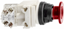Illuminated Push-Button Head 30 mm, Red Mushroom Ø 41 mm, LED, 120V
