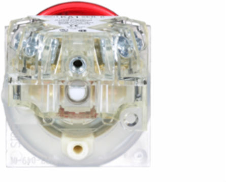 Push Button Mushroom 41mm Red, 30mm, IP66, 1 C/O