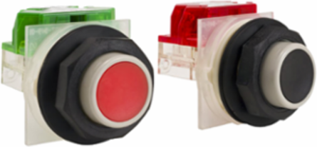Harmony 30mm Pushbutton, 600VAC 10A, IP66, 5M Cycles