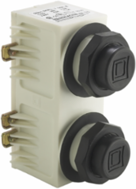 Push Button Momentary Interlocked, 30mm, Plastic, 600V AC, IP66