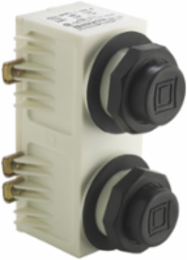 Push Button Momentary Interlocked, 30mm, Plastic, 600V AC, IP66