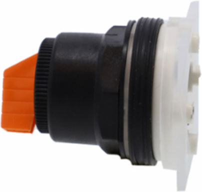 Harmony Selector Switch Head, 30mm, 2 Positions, Orange Standard Handle