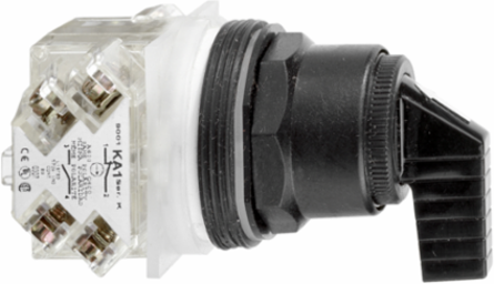 Harmony Selector Switch Head, 30mm, Black Long Handle, 3 Positions