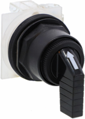 Harmony Selector Switch 30mm Long Handle Black 3 Positions Class II