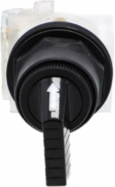 Harmony Selector Switch, 30 mm, 3 Positions, Black Long Handle, IP66