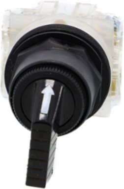 Selector Switch, Harmony 9001SK, 30 mm, 3 Positions, Stay Put, 600V AC, IP66