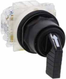 Selector Switch, Harmony 9001SK, 30 mm, 3 Positions, Stay Put, 600V AC, IP66