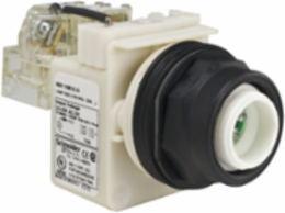 Harmony Push-to-Test Pilot Light Head 30mm Green LED 24-28V