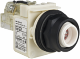 Harmony 9001SK Push-to-Test Pilot Light Head, 30 mm, LED Red, 24-28V