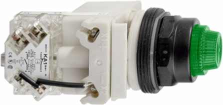 Harmony Push-to-Test Pilot Light 30mm Green LED 120V IP66