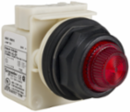 Harmony 30mm Push-to-Test Pilot Light, LED Red, 120V, IP66
