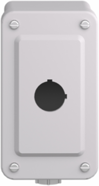 Empty Control Station for 30mm Units, 1 Cut-Out, Plastic