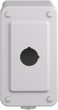Empty Control Station for 30mm Units, 1 Cut-Out, Plastic