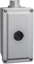 Empty Control Station for 30mm Units, 1 Cut-Out, Plastic
