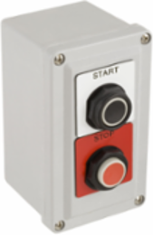 Control Station with 2 Pushbuttons, 600V AC, NEMA 1/3/4/13 Rating
