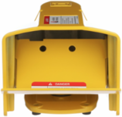 Harmony NEMA 4 Industrial Foot Switch, SPDT, 6.40 Inch Width, 600V AC