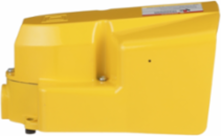 Harmony Industrial Foot Switch NEMA 2/4/13, Oversized Pedal, 600V AC, SPDT