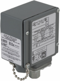 Pressure switch 9012G, adjustable scale, 2 thresholds, 3.0 to 150 PSIG