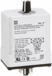 On Delay Timing Relay, 0.6-60 Min, 10A, 240V AC/120V AC