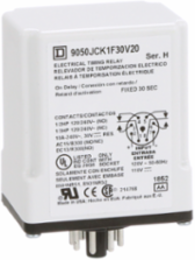 Timing Relay JCK, 30 Seconds Delay, 10A, 120V AC/110V DC