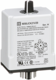 Timing Relay - Off-Delay, 0.1-10 Seconds, 10A, 240V AC