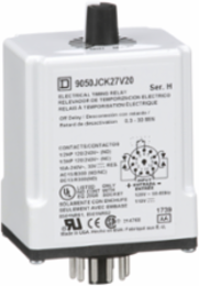 Off-Delay Timer, 0.3 to 30 min, 10A, 240V AC/120V AC