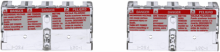 Transformer Terminal Cover Kit, 2 Covers, Compatible with 25-200 VA