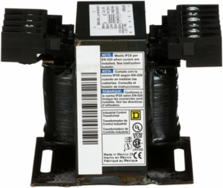 Type T Industrial Control Transformer 150VA 1 Phase 24V 55°C Rise