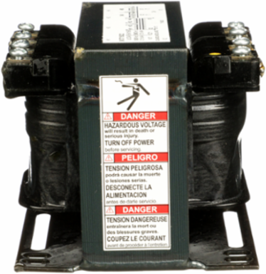 Type T Industrial Control Transformer, 150VA, 240x480V Primary, 24V Secondary, 55°C Rise