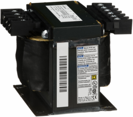 Industrial Control Transformer, 250VA, 1 Phase, 208-480V Primary, 24V Secondary