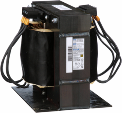 Type T Transformer 3000VA 1 Phase 240x480V Primary 120/240V Secondary 8.75 Inch Height
