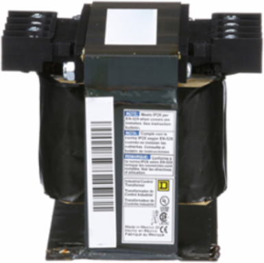 Transformer, Type T, industrial control, 300VA, 1 phase, 208V primary, 24V secondary, 80C rise