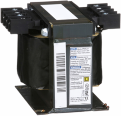 Transformer Type T 300VA 1 Phase 208V Primary 120V Secondary 80C Rise