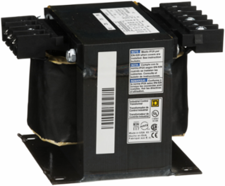 Industrial Control Transformer 300VA 1 Phase 240/480V Primary 80°C Rise