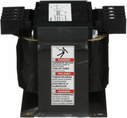 Type T Industrial Control Transformer, 350VA, 1 Phase, 208V/120V, 80°C Rise