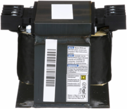 Type T Industrial Control Transformer 500 VA 1 Phase 600V Primary 120V Secondary